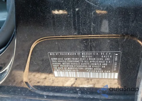 2014 Volkswagen Jetta Sportwagen 2.0L Tdi from USA, damaged, VIN 3VWPL7AJ8EM618870